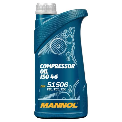 Mannol 2901-1 Compressor Oil ISO 46 kompresszorolaj, 1 liter