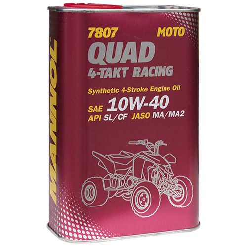 Mannol 7807-1ME Quad 4-Takt Racing 10W-40 1lit fémdobozos