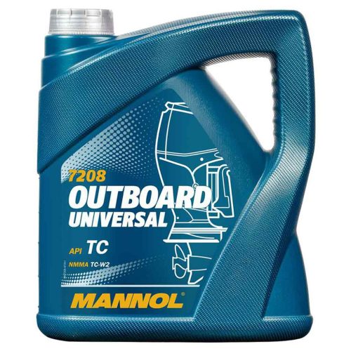 Mannol 7208-4 Outboard Universal kétütemű olaj, 4 liter