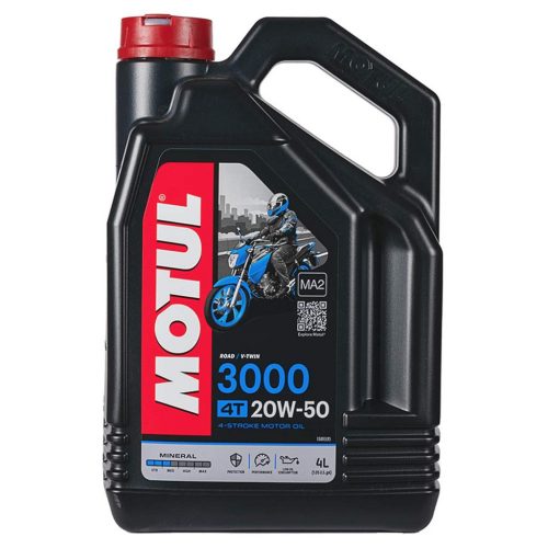 Motul 3000 4T 20W-50 motorolaj, 4lit 107319