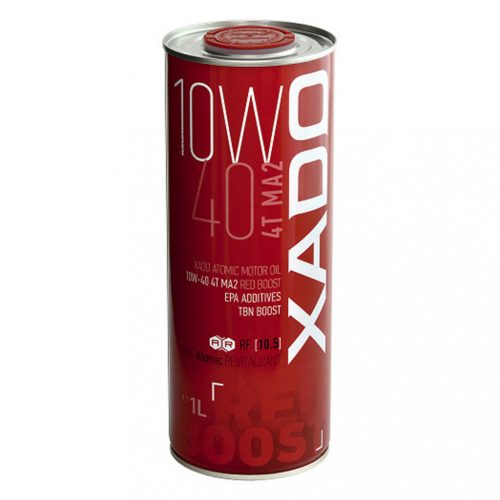 Xado 26132 10W-40 4T MA2 Red Boost motorolaj, 1lit.