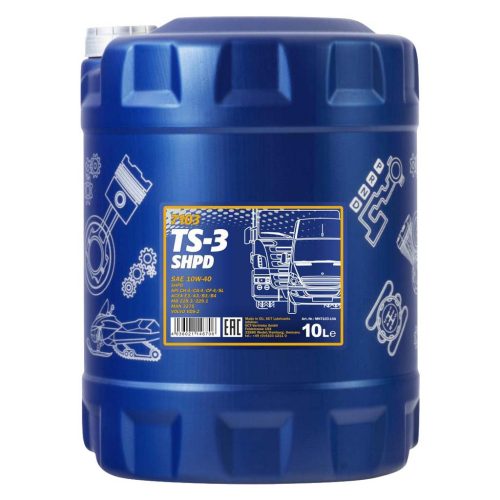 Mannol 7103-10 Truck Special SHPD TS-3 10W-40 10 liter