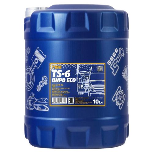 Mannol 7106-10 Truck Special TS-6 UHPD Eco 10W-40 motorolaj, 10 liter