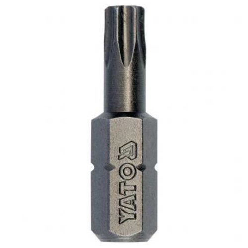 Yato csavarhúzó bitfej, torx, 1/4"x25 mm, T25, 10 db